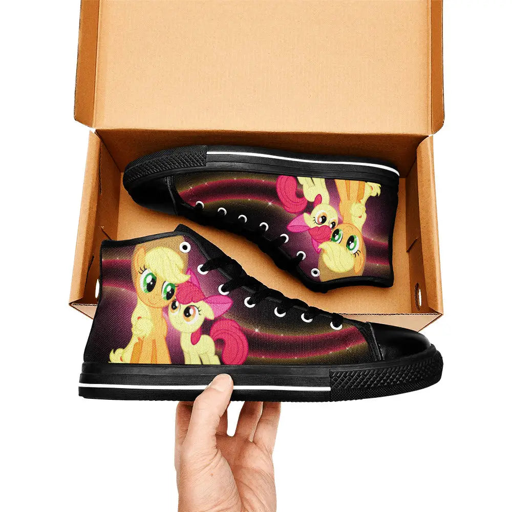 My Little Pony Friendship Is Magic Custom High Top Sneakers Shoes