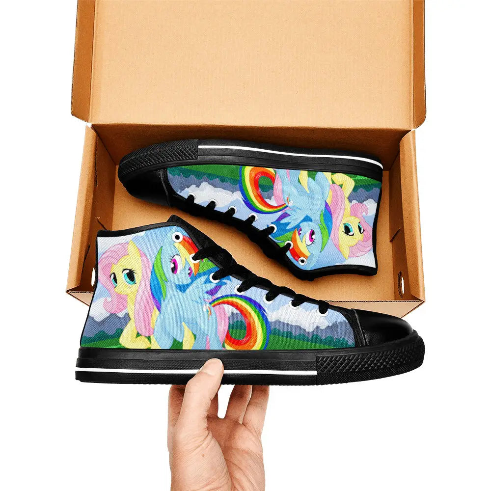 My Little Pony Friendship Is Magic Custom High Top Sneakers Shoes