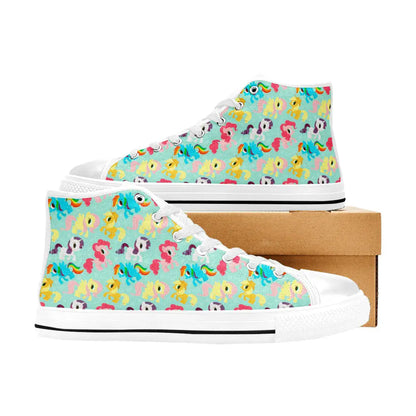 My Little Pony Friendship Is Magic Custom High Top Sneakers Shoes