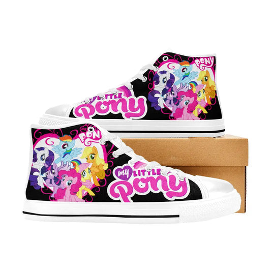 My Little Pony Friendship Is Magic Custom High Top Sneakers Shoes