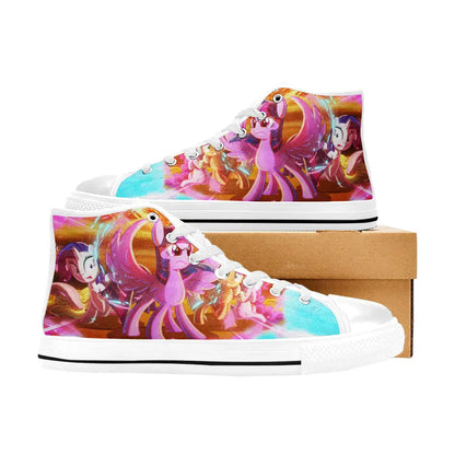 My Little Pony Friendship Is Magic Custom High Top Sneakers Shoes