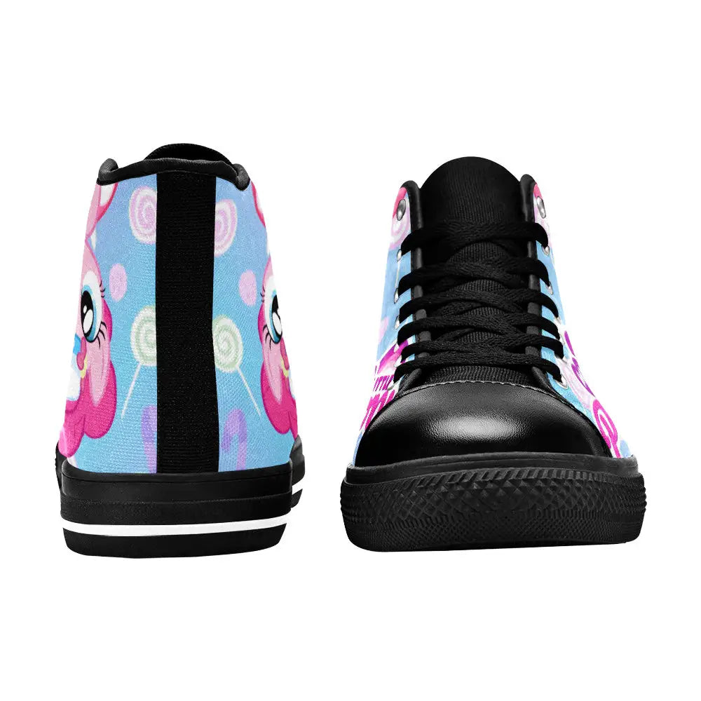 My Little Pony Friendship Is Magic Pinkie Pie Comics Custom High Top Sneakers Shoes