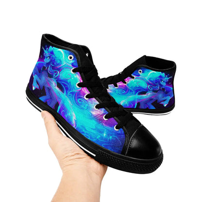 My Little Pony Friendship Is Magic Princess Luna Comics Custom High Top Sneakers Shoes