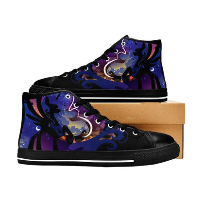 My Little Pony Friendship Is Magic Princess Luna Comics Custom High Top Sneakers Shoes