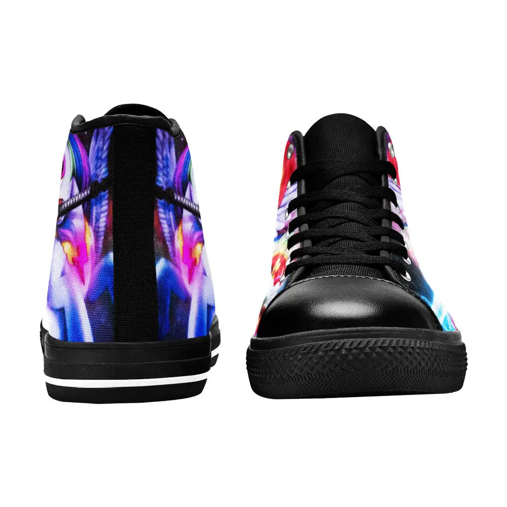 My Little Pony Friendship Is Magic Rainbow Dash Custom High Top Sneakers Shoes