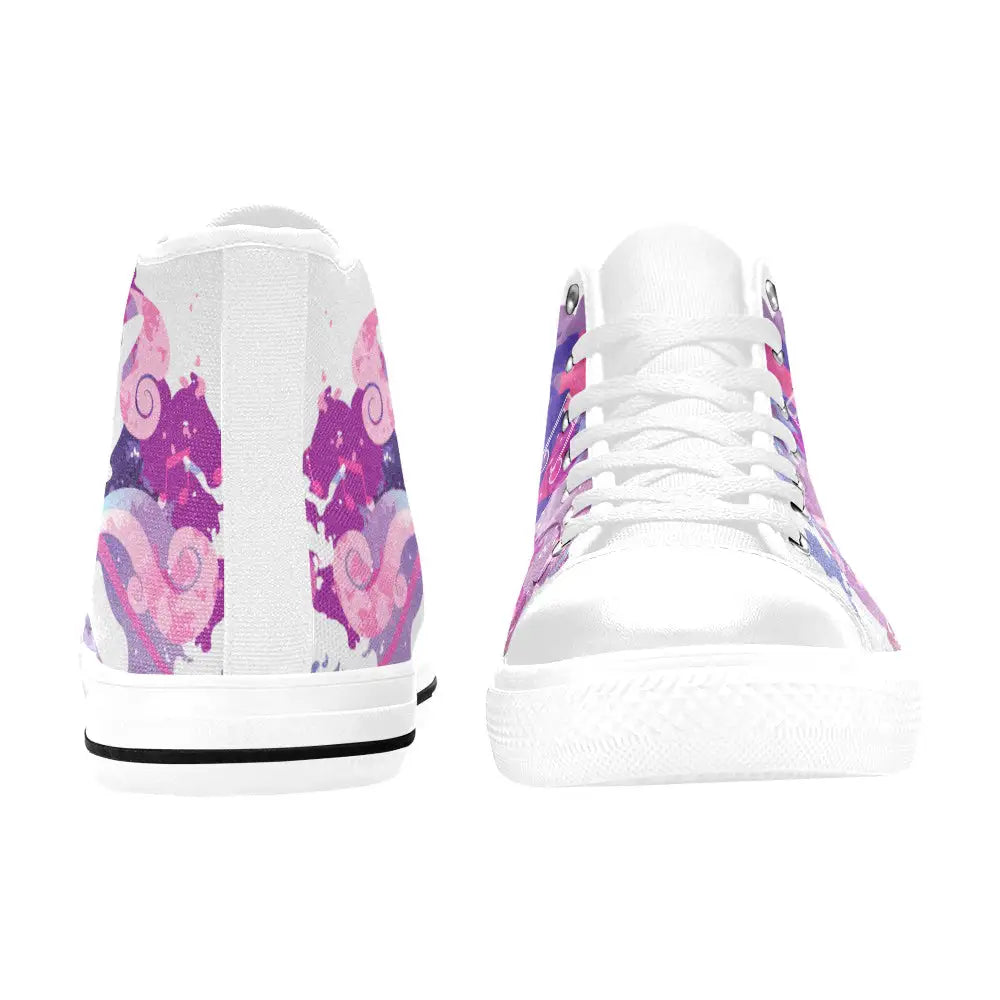 My Little Pony Friendship Is Magic Rarity Custom High Top Sneakers Shoes