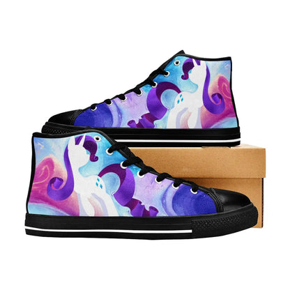 My Little Pony Friendship Is Magic Rarity Custom High Top Sneakers Shoes