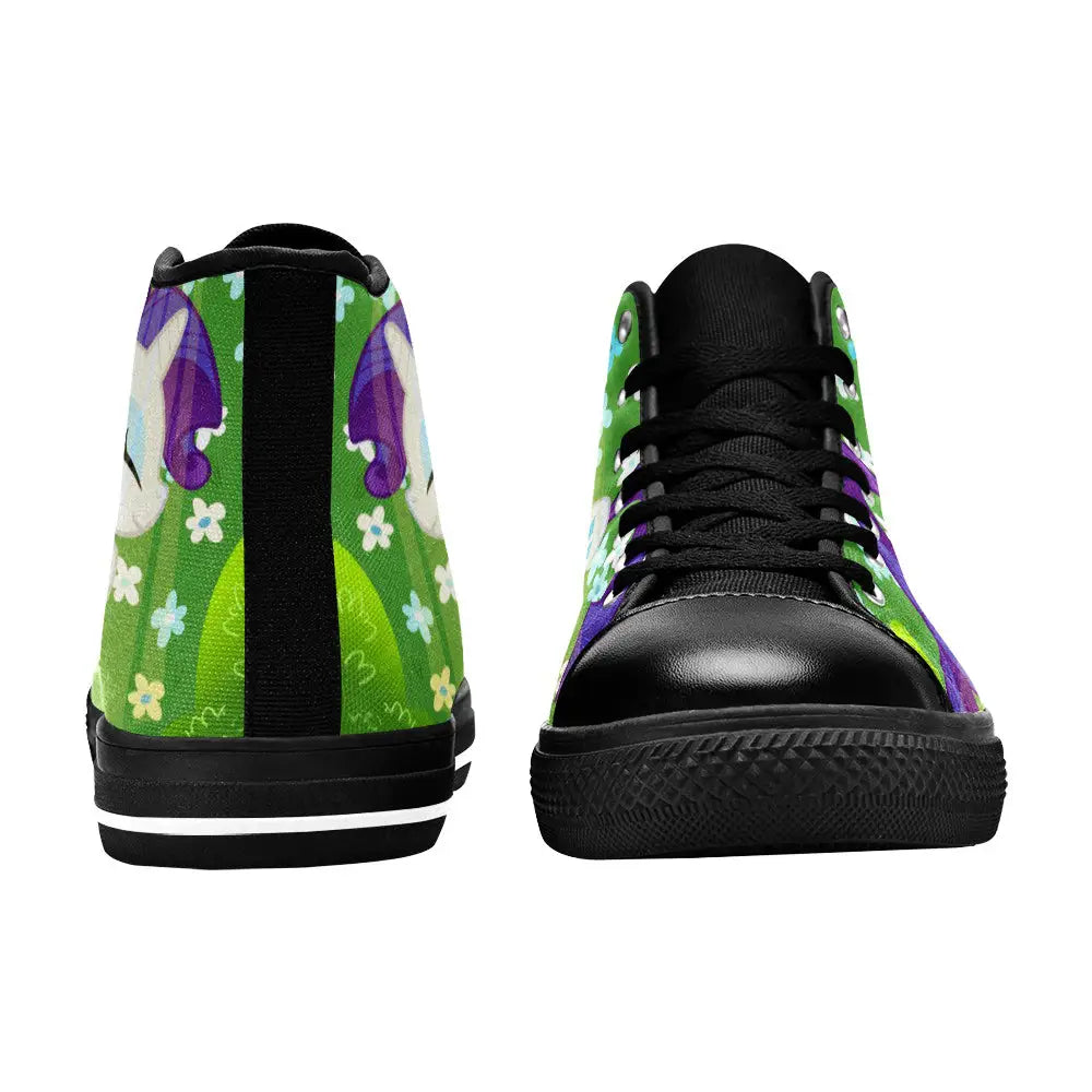 My Little Pony Friendship Is Magic Rarity Custom High Top Sneakers Shoes