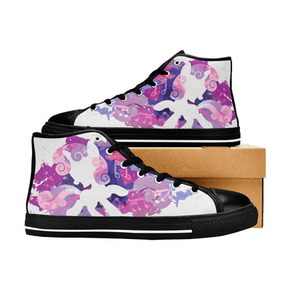 My Little Pony Friendship Is Magic Rarity Custom High Top Sneakers Shoes