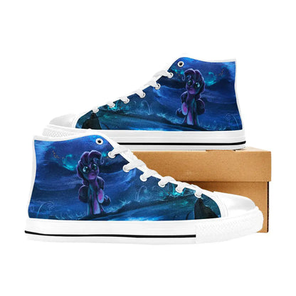 My Little Pony Friendship Is Magic Starry Night Custom High Top Sneakers Shoes