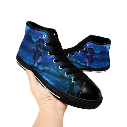 My Little Pony Friendship Is Magic Starry Night Custom High Top Sneakers Shoes