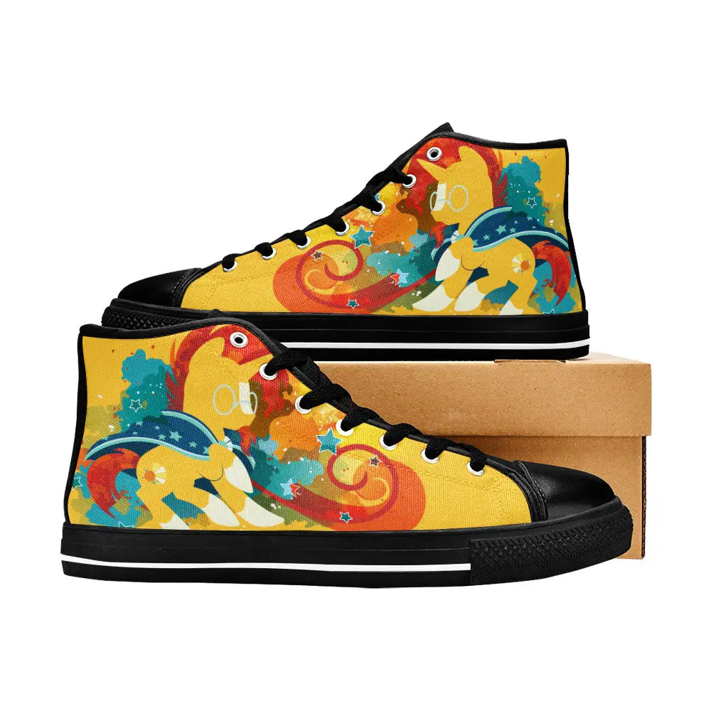 My Little Pony Friendship Is Magic Sunburst Custom High Top Sneakers Shoes