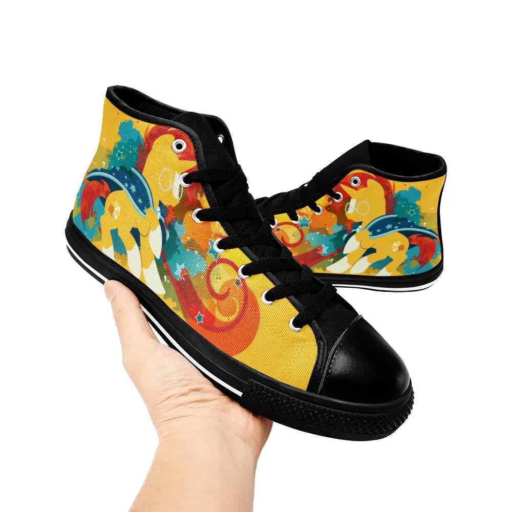 My Little Pony Friendship Is Magic Sunburst Custom High Top Sneakers Shoes