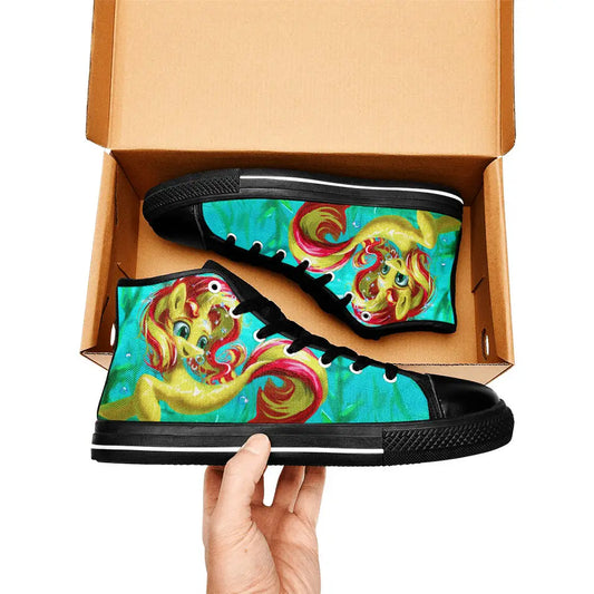 My Little Pony Friendship Is Magic Sunset Shimmer Custom High Top Sneakers Shoes