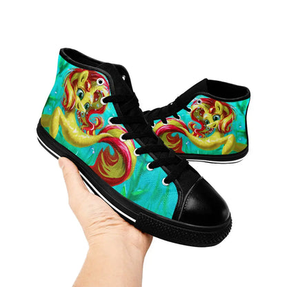 My Little Pony Friendship Is Magic Sunset Shimmer Custom High Top Sneakers Shoes