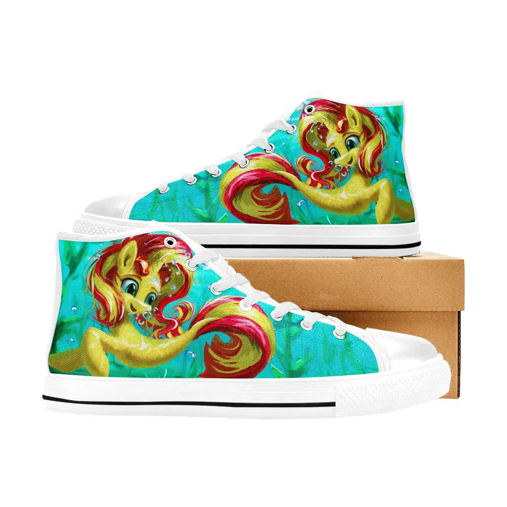 My Little Pony Friendship Is Magic Sunset Shimmer Custom High Top Sneakers Shoes