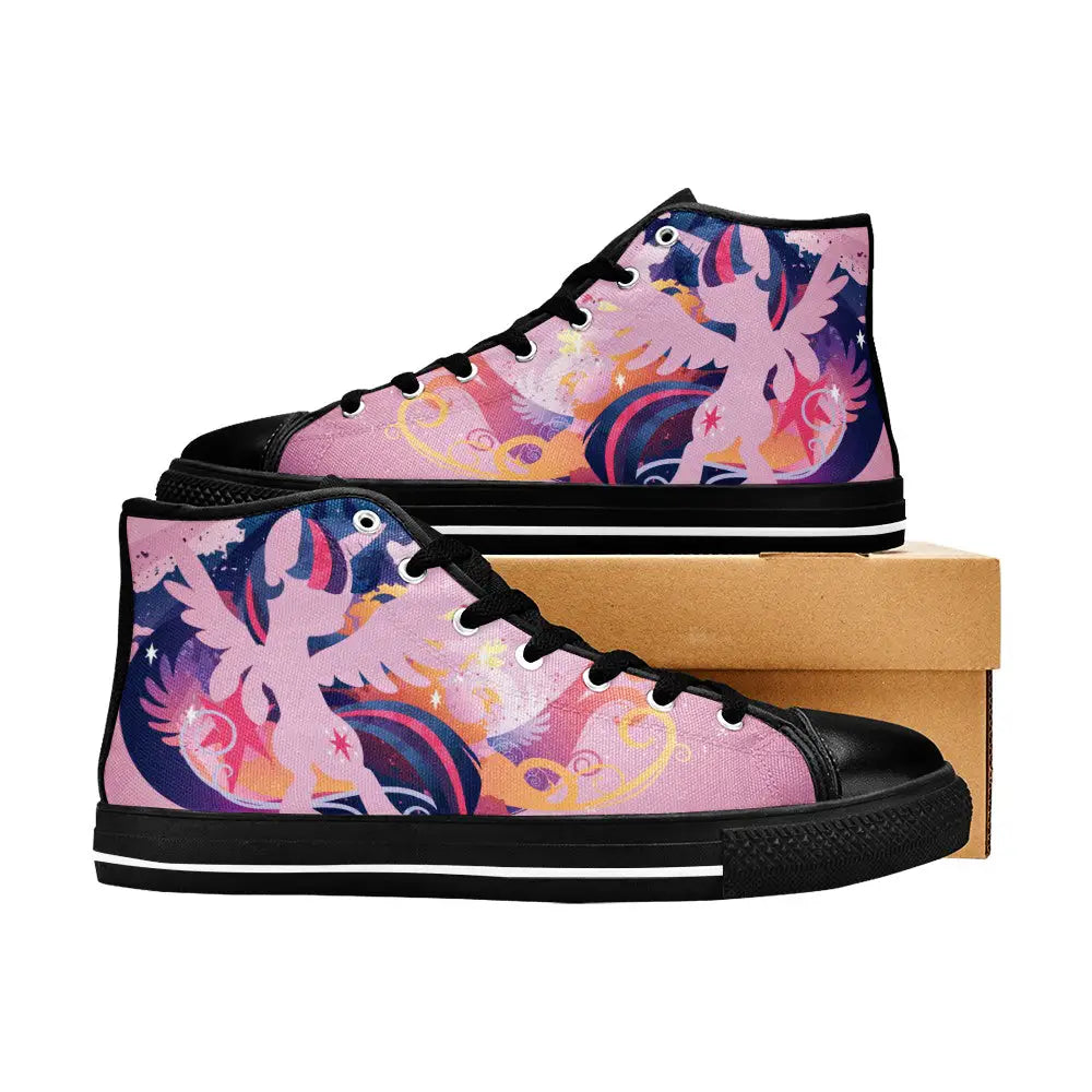 My Little Pony Friendship Is Magic Twilight Sparkle Custom High Top Sneakers Shoes