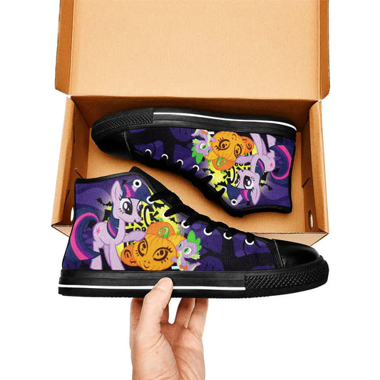 My Little Pony Friendship Is Magic Twilight Sparkle Custom High Top Sneakers Shoes