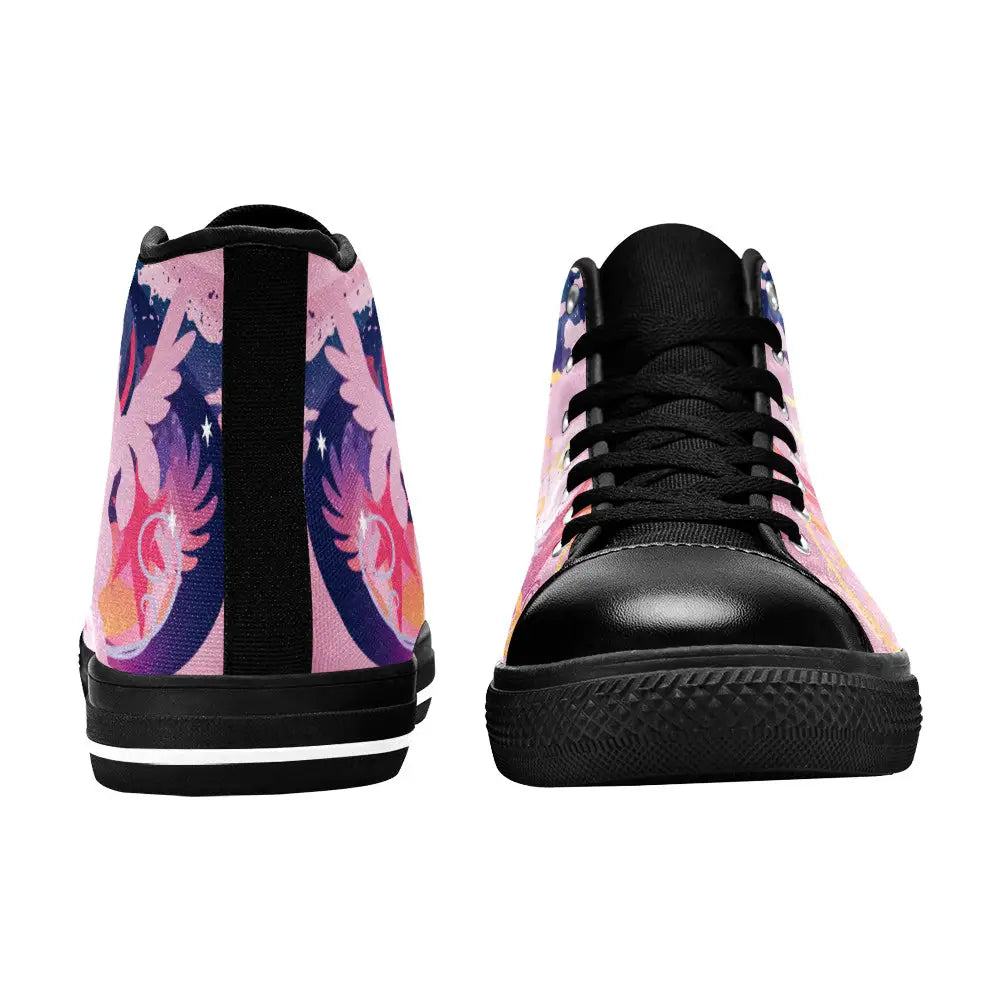 My Little Pony Friendship Is Magic Twilight Sparkle Custom High Top Sneakers Shoes