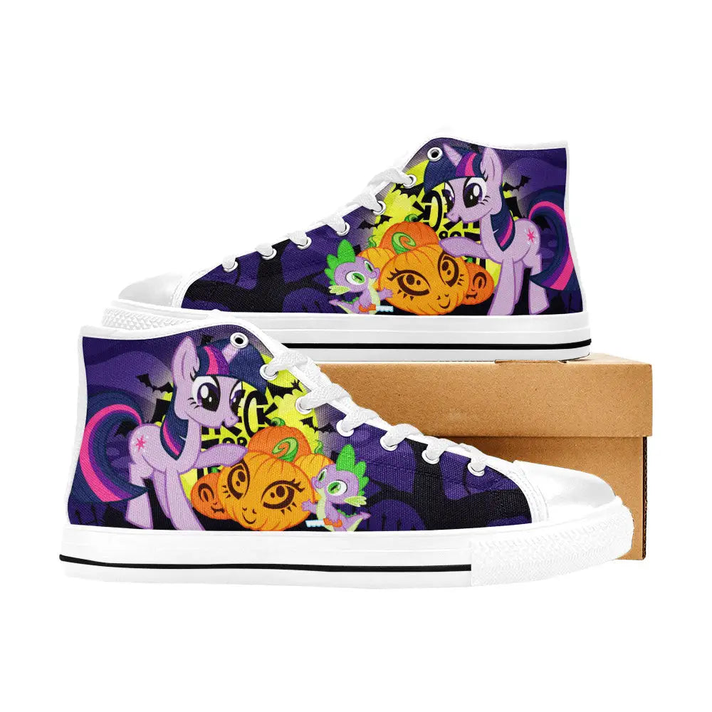 My Little Pony Friendship Is Magic Twilight Sparkle Custom High Top Sneakers Shoes