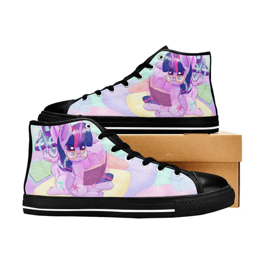 My Little Pony Friendship Is Magic Twilight Sparkle Custom High Top Sneakers Shoes