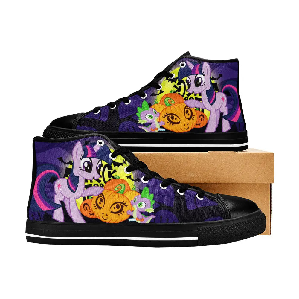 My Little Pony Friendship Is Magic Twilight Sparkle Custom High Top Sneakers Shoes