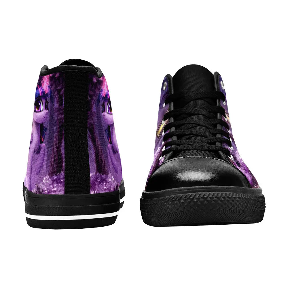 My Little Pony Friendship Is Magic Twilight Sparkle Custom High Top Sneakers Shoes