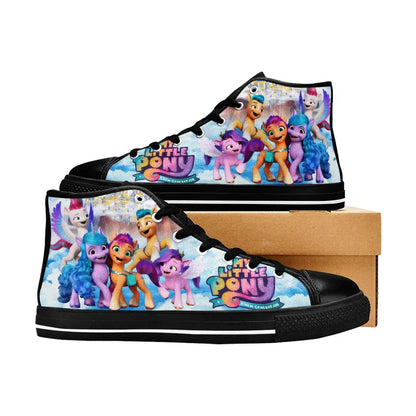 My Little Pony New Generation Custom High Top Sneakers Shoes