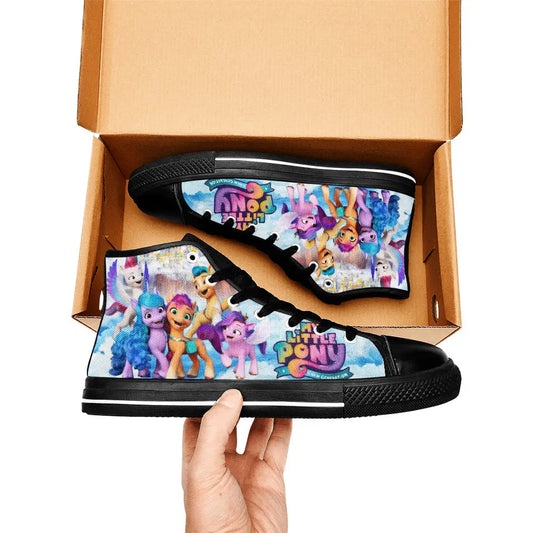 My Little Pony New Generation Custom High Top Sneakers Shoes