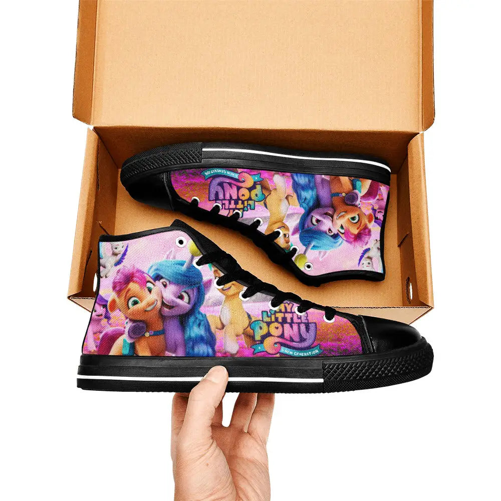 My Little Pony New Generation Custom High Top Sneakers Shoes