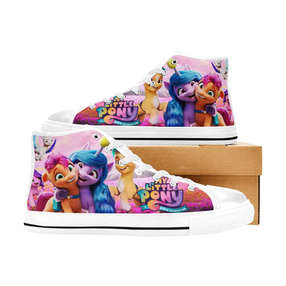 My Little Pony New Generation Custom High Top Sneakers Shoes