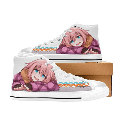 Nadeshiko Kagamihara Yuru Camp Shoes High Top Sneakers