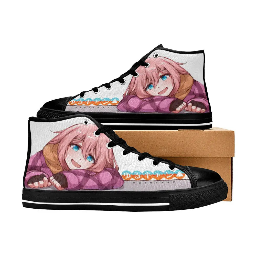 Nadeshiko Kagamihara Yuru Camp Shoes High Top Sneakers