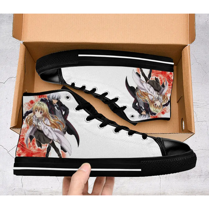 Nagumo Yue Arifureta Shokugyou de Sekai Saikyou Shoes High Top Sneakers