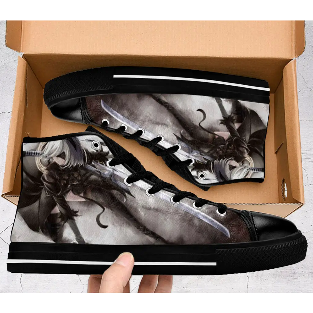 NieR Automata Shoes High Top Sneakers