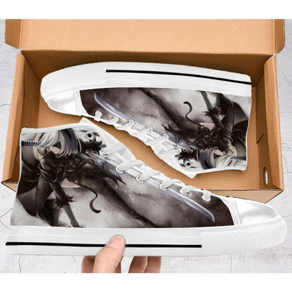 NieR Automata Shoes High Top Sneakers