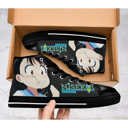 Nisekoi False Love Onodera Kosaki Shoes High Top Sneakers