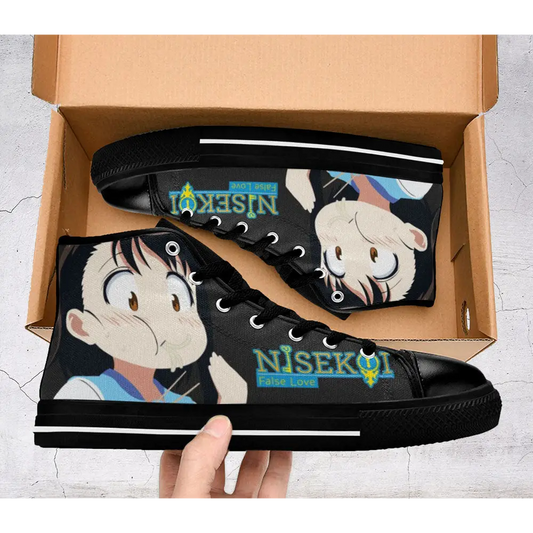 Nisekoi False Love Onodera Kosaki Shoes High Top Sneakers