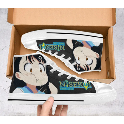 Nisekoi False Love Onodera Kosaki Shoes High Top Sneakers