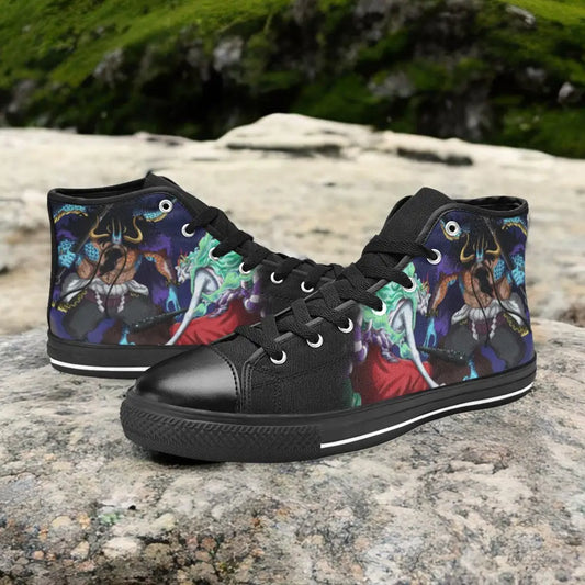 One Piece Straw Hat Kaido Vs Yamato Custom High Top Sneakers Shoes