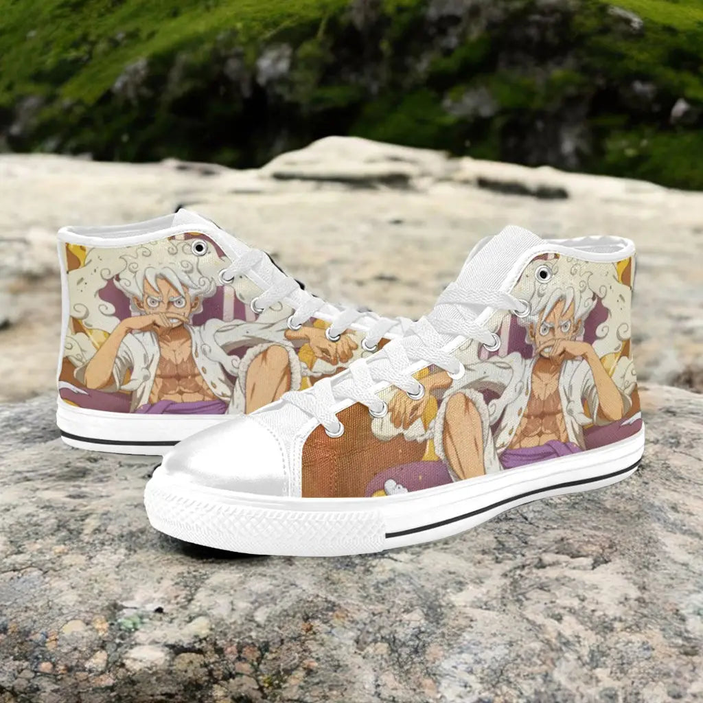 One Piece Straw Hat Monkey D Luffy Custom High Top Sneakers Shoes