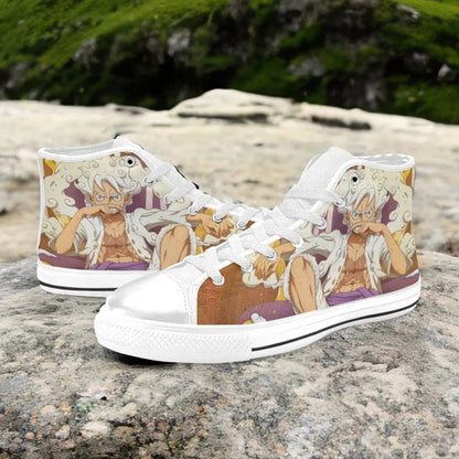 One Piece Straw Hat Monkey D Luffy Custom High Top Sneakers Shoes