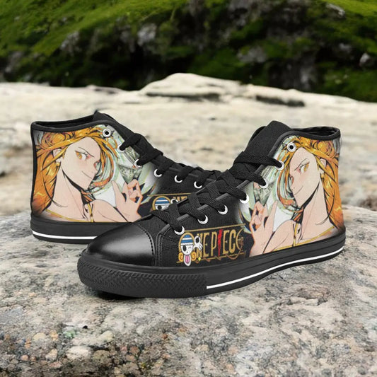 One Piece Straw Hat Nami Custom High Top Sneakers Shoes
