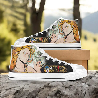 One Piece Straw Hat Nami Custom High Top Sneakers Shoes