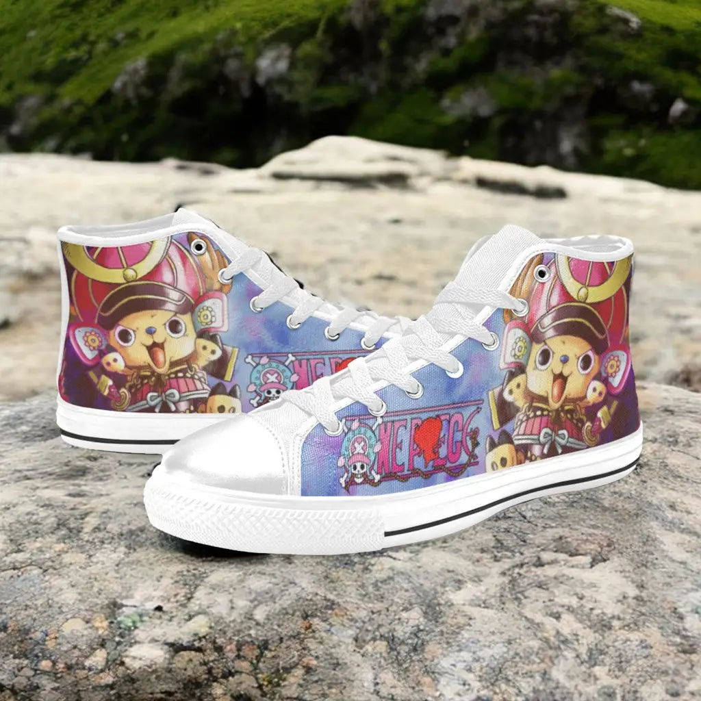 One Piece Straw Hat Tony Tony Chopper Custom High Top Sneakers Shoes