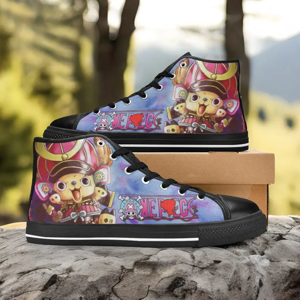 One Piece Straw Hat Tony Tony Chopper Custom High Top Sneakers Shoes