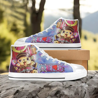 One Piece Straw Hat Tony Tony Chopper Custom High Top Sneakers Shoes