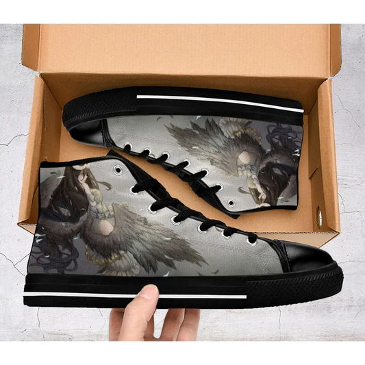 Overlord Beauty Albedo Guardian Overseer Shoes High Top Sneakers