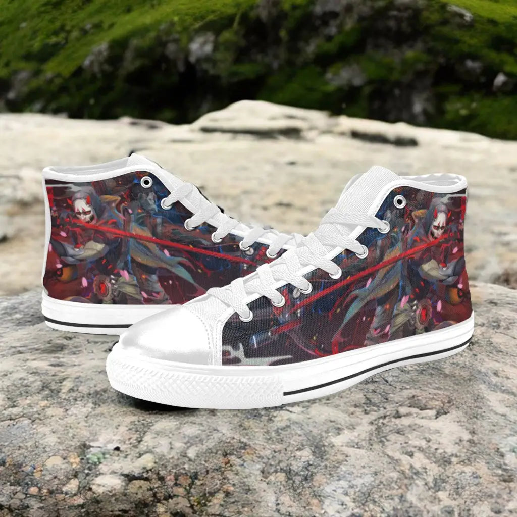 Overwatch Genji Hanzo Custom High Top Sneakers Shoes