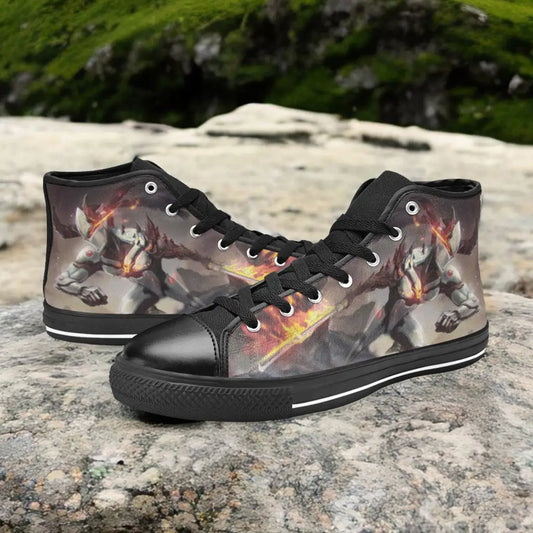 Overwatch Genji Custom High Top Sneakers Shoes